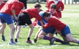 Nouvelle rencontre des benjamins de la Section Sportive Rugby et du GAS