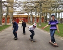 Nos jeunes skateurs et skateuses dans les rues de Gabarret