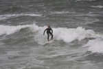 Les collégiens font du surf à Capbreton