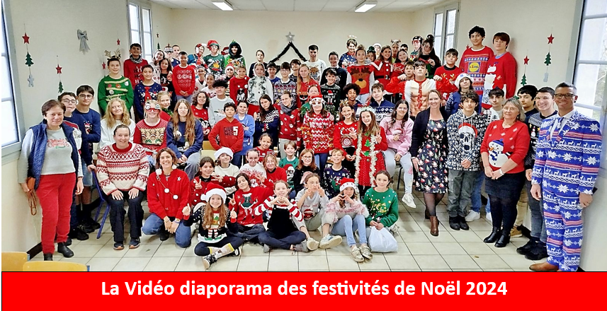 La Vidéo diaporama des festivités de Noël 2024