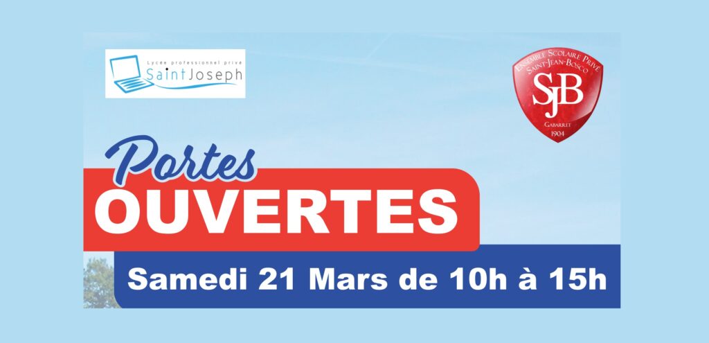 Portes ouvertes mars 2026