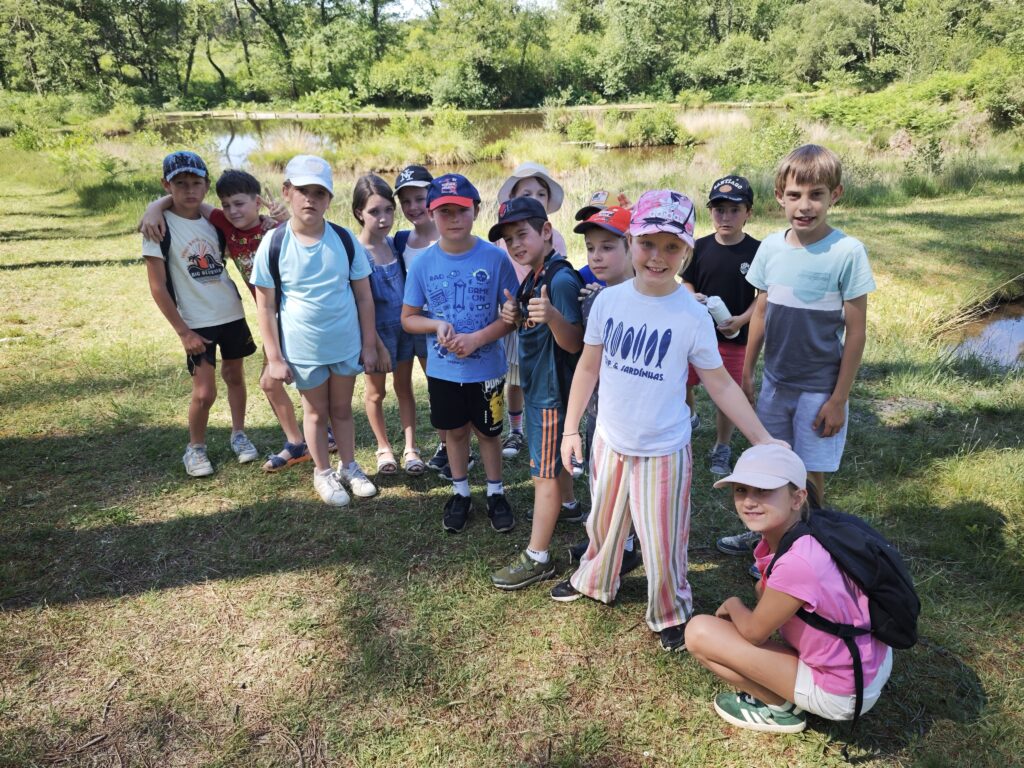 Visite au centre de Biodiversité de Pouydesseaux