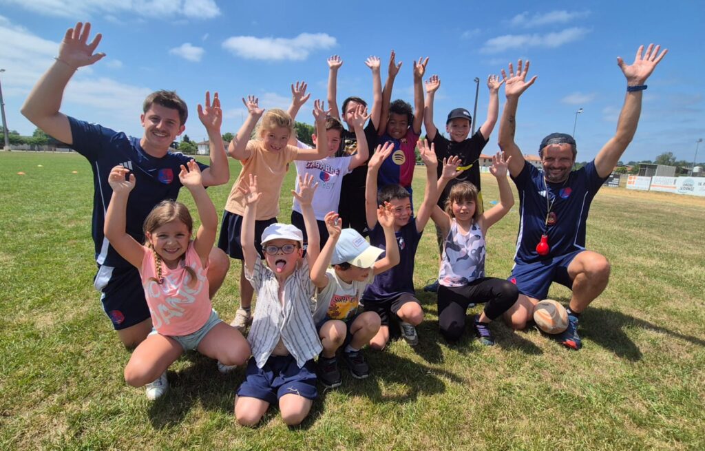 Activité « rugby » pour tous les élèves de l’école