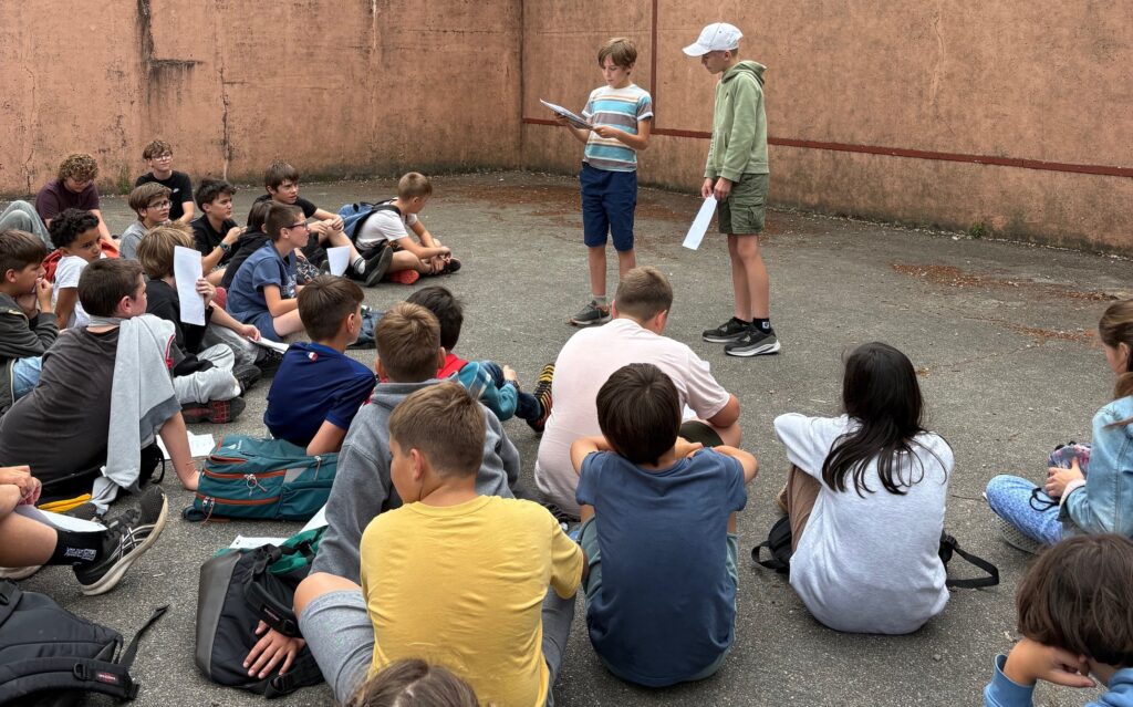 Journée d&rsquo;immersion au  collège pour les CM2