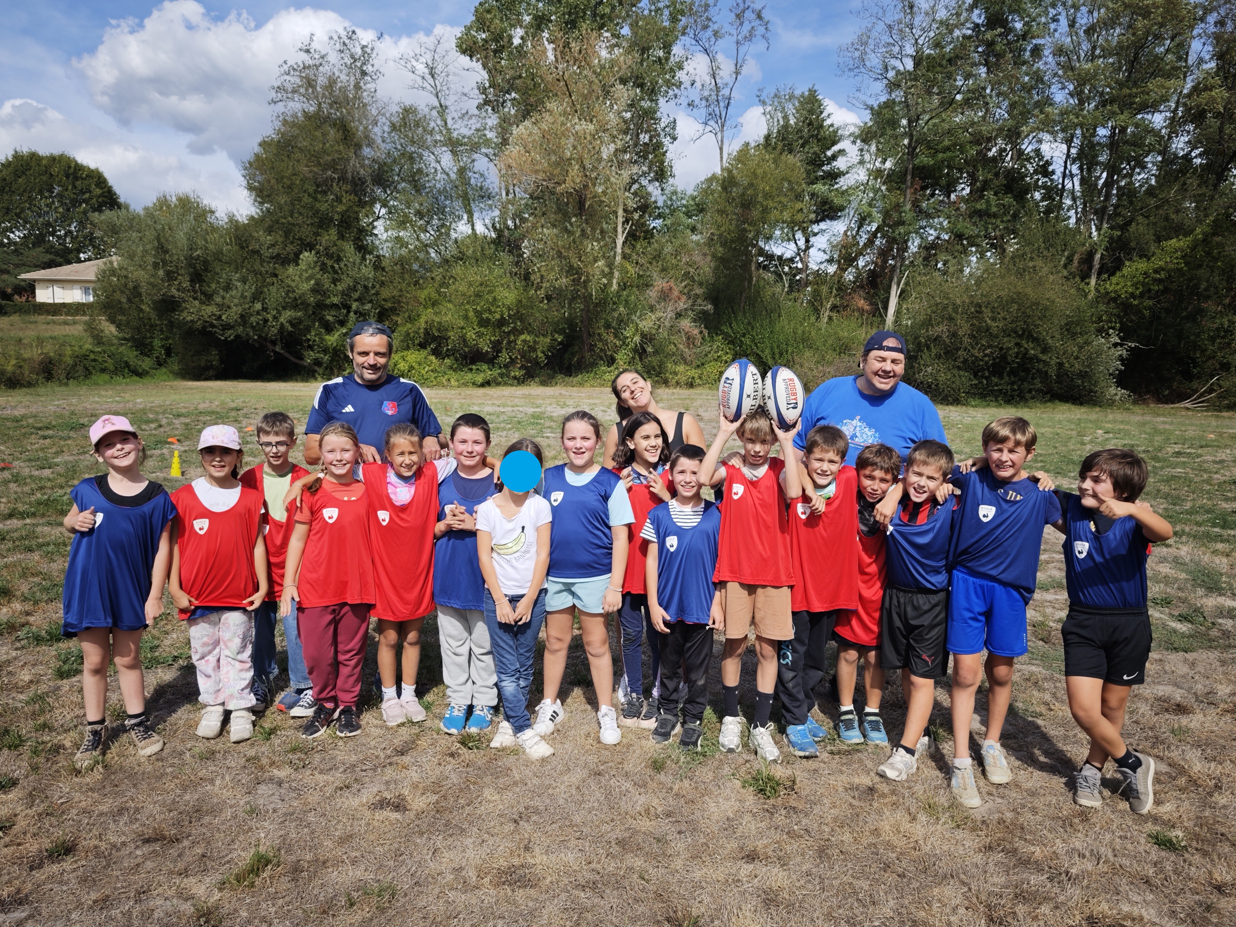 À la découverte du rugby avec les entraîneurs du club de Gabarret !